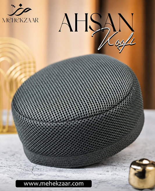 Ahsan Koofi – Premium Breathable Mesh Prayer Cap