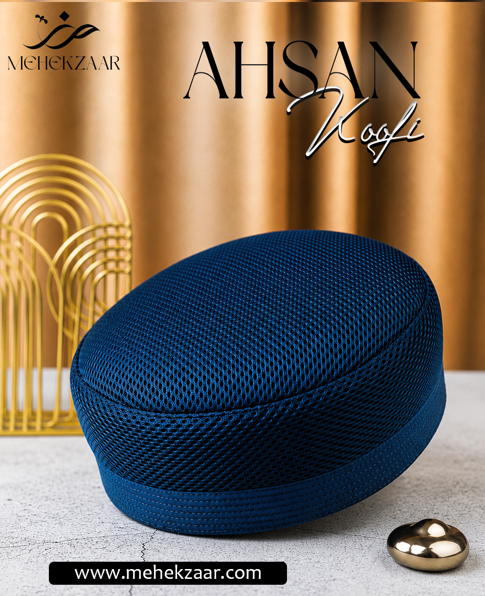 Ahsan Koofi – Premium Breathable Mesh Prayer Cap