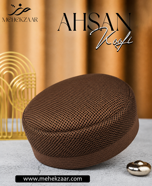 Ahsan Koofi – Premium Breathable Mesh Prayer Cap